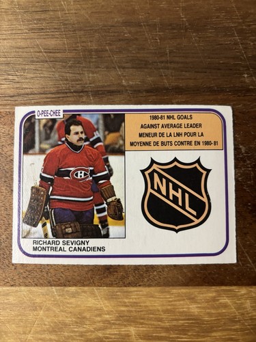 1981 pee chee richard - 1981-82, o-pee-chee
